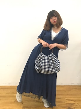 ながともさん（レディース・153cm）の春コーディネート