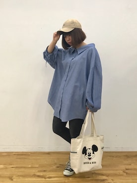 ながともさん（レディース・153cm）の春コーディネート