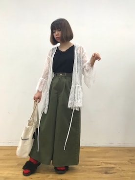 ながともさん(レディース・153cm)の春コーディネート