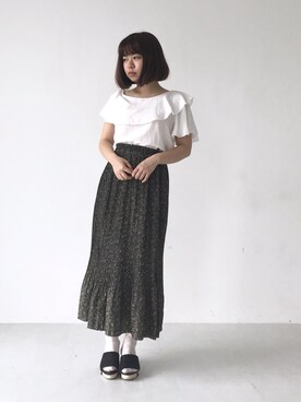 ながともさん（レディース・153cm）の夏コーディネート