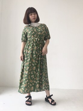 ながともさん（レディース・153cm）の夏コーディネート