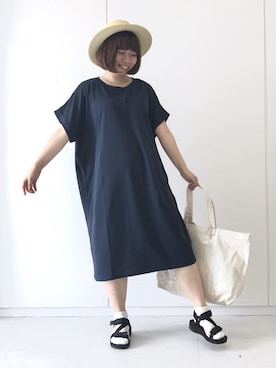 ながともさん（レディース・153cm）の夏コーディネート