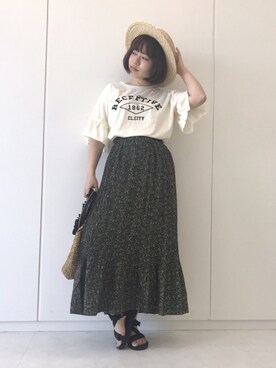 ながともさん(レディース・153cm)の夏コーディネート