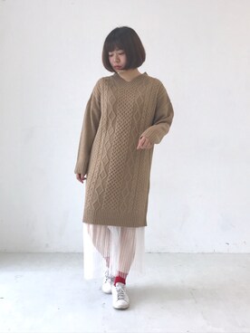 ながともさん（レディース・153cm）の秋コーディネート