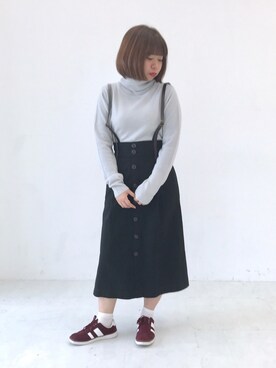 ながともさん（レディース・153cm）の秋コーディネート