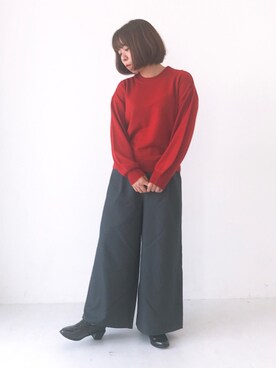 ながともさん(レディース・153cm)の秋コーディネート