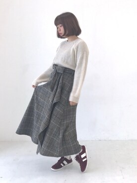 ながともさん（レディース・153cm）の秋コーディネート