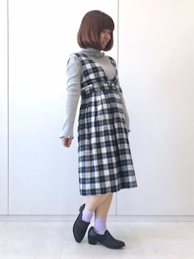 ながともさん(レディース・153cm)の秋コーディネート