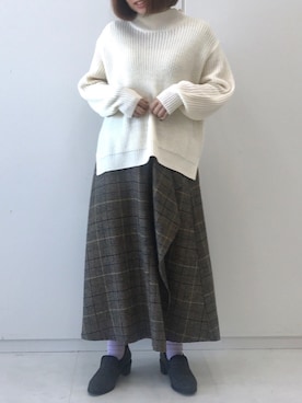 ながともさん（レディース・153cm）の秋コーディネート