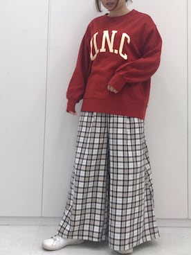 ながともさん（レディース・153cm）の冬コーディネート