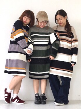 ながともさん（レディース・153cm）の冬コーディネート