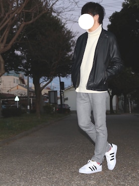 ゆうきさん（メンズ・173cm）の冬コーディネート