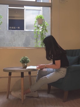 陳靜さん（レディース・158cm）の春コーディネート