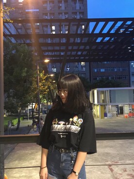 陳靜さん（レディース・158cm）の夏コーディネート