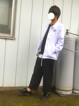 「VANS（バンズ）のアイテム（その他アウター）」を使った、NAOさん（メンズ・167cm）の春コーディネート