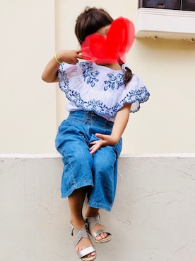 Yukさん（キッズ・104cm）の夏コーディネート