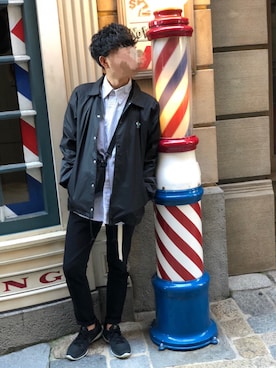 「TES（テス）のアイテム（ジャケット/アウター）」を使った、hさん（メンズ・168cm）の秋コーディネート