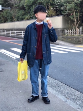 デニムジャケットを使った 鎌倉 のメンズ人気ファッションコーディネート Wear