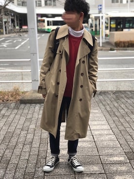 hさん（メンズ・168cm）の冬コーディネート