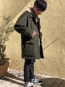 hさん（メンズ・168cm）の冬コーディネート