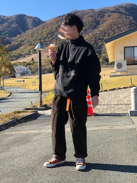 hさん（メンズ・168cm）の冬コーディネート