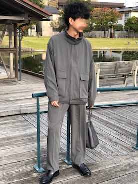 「Creed（クリード）のアイテム」を使った、hさん（メンズ・168cm）の秋コーディネート