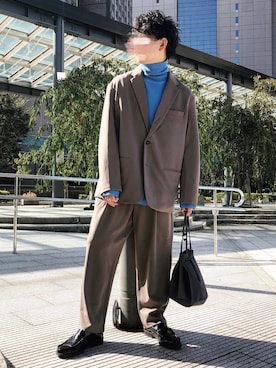 「Creed（クリード）のアイテム」を使った、hさん（メンズ・168cm）の秋コーディネート