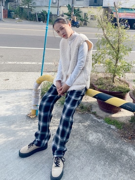 「ACOVER（オコボ）のアイテム」を使った、liee🇹🇼さん（レディース・152cm）の冬コーディネート