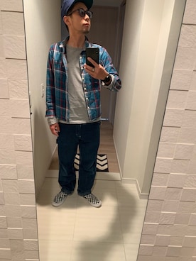 「Stan Ray（スタンレイ）のアイテム」を使った、kさん（メンズ・172cm）の春コーディネート