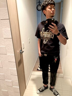 kさん（メンズ・172cm）の春コーディネート