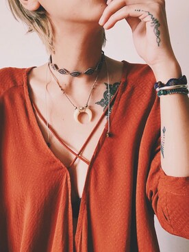 「Silence & Noise（サイレンスアンドノイズ）のアイテム」を使った、-H_ENG-さん（レディース・158cm）の春コーディネート