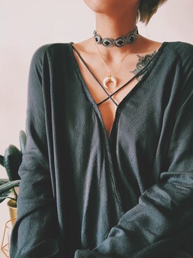 「Silence & Noise（サイレンスアンドノイズ）のアイテム」を使った、-H_ENG-さん（レディース・158cm）の春コーディネート