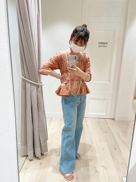 𝗇𝖺𝗍𝗌𝗎𝗆𝗂さん(レディース・150cm)の春コーディネート