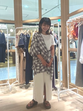 𝗇𝖺𝗍𝗌𝗎𝗆𝗂さん（レディース・150cm）の夏コーディネート