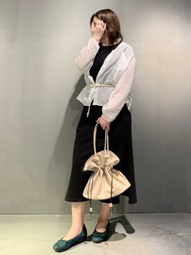 𝕐𝕠𝕤𝕙𝕚𝕖̆̈さん（レディース・157cm）の春コーディネート