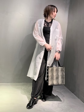 𝕐𝕠𝕤𝕙𝕚𝕖̆̈さん（レディース・157cm）の春コーディネート