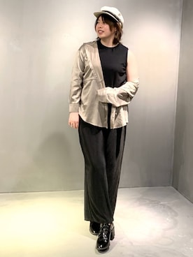 𝕐𝕠𝕤𝕙𝕚𝕖̆̈さん（レディース・157cm）の春コーディネート