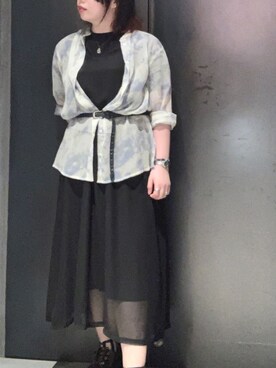 𝕐𝕠𝕤𝕙𝕚𝕖̆̈さん（レディース・157cm）の春コーディネート