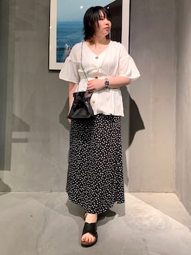 𝕐𝕠𝕤𝕙𝕚𝕖̆̈さん(レディース・157cm)の夏コーディネート