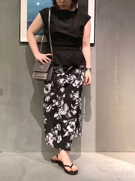 𝕐𝕠𝕤𝕙𝕚𝕖̆̈さん（レディース・157cm）の夏コーディネート