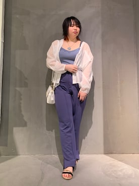 𝕐𝕠𝕤𝕙𝕚𝕖̆̈さん（レディース・157cm）の夏コーディネート