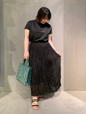 𝕐𝕠𝕤𝕙𝕚𝕖̆̈さん（レディース・157cm）の夏コーディネート