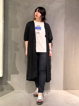𝕐𝕠𝕤𝕙𝕚𝕖̆̈さん（レディース・157cm）の夏コーディネート