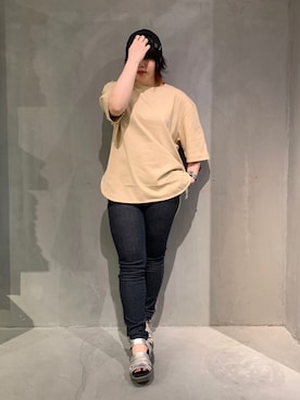 𝕐𝕠𝕤𝕙𝕚𝕖̆̈さん（レディース・157cm）の夏コーディネート