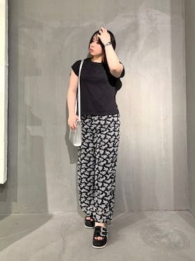 𝕐𝕠𝕤𝕙𝕚𝕖̆̈さん（レディース・157cm）の夏コーディネート