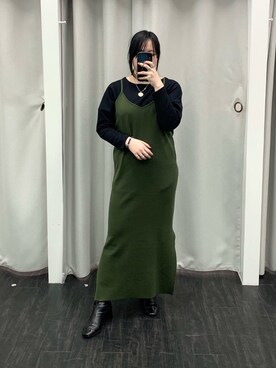 「COLONY2139」｜「アイテム（ワンピース/ドレス）」を使った、𝕐𝕠𝕤𝕙𝕚𝕖̆̈さん（レディース・157cm）の冬コーディネート