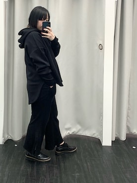 「ダンボール素材」｜「アイテム（その他）」を使った、𝕐𝕠𝕤𝕙𝕚𝕖̆̈さん（レディース・157cm）の春コーディネート