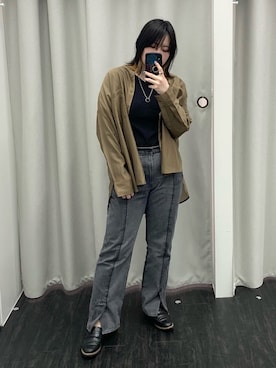 「おとなコーデ」｜「アイテム（その他）」を使った、𝕐𝕠𝕤𝕙𝕚𝕖̆̈さん（レディース・157cm）の春コーディネート