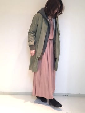 「Bou Jeloud」｜「アイテム（ジャケット/アウター）」を使った、Shizuka*さん（レディース・164cm）の冬コーディネート