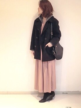 「Bou Jeloud（ブージュルード）のアイテム」を使った、Shizuka*さん（レディース・164cm）の冬コーディネート